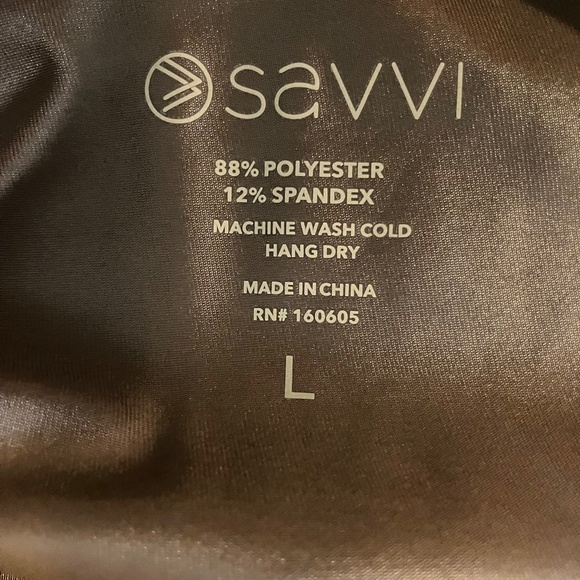 SAVVI liquid brown leggings - Picture 6 of 9